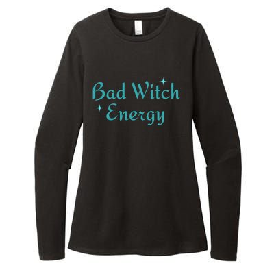 Bad Witch Energy For Halloween Party Matching Costume Gift Womens CVC Long Sleeve Shirt