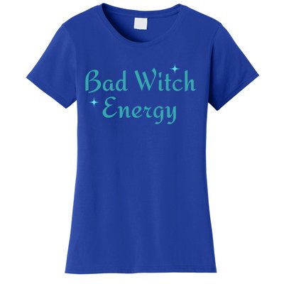 Bad Witch Energy For Halloween Party Matching Costume Gift Women's T-Shirt