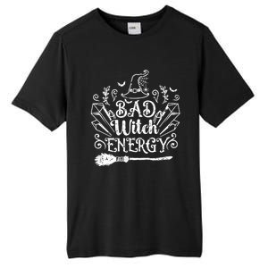 Bad Witch Energy Halloween Bad Attitude Crystal Herb Wiccan Cute Gift Tall Fusion ChromaSoft Performance T-Shirt