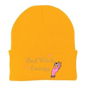 Bad Witch Energy Halloween Gift Knit Cap Winter Beanie