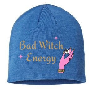 Bad Witch Energy Halloween Gift Sustainable Beanie