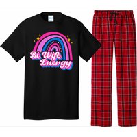 Bi Wife Energy Bisexual Pride Bisexual Flag LGBTQ Support Pajama Set