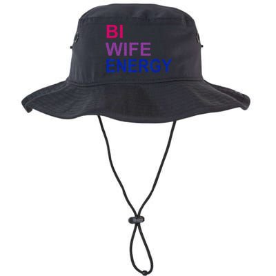Bi Wife Energy Bisexual Bi Pride Bucket Hat