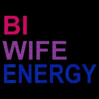Bi Wife Energy Bisexual Bi Pride 16 in Basic Backpack