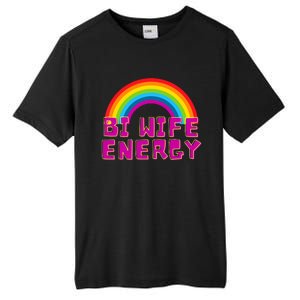 Bi Wife Energy Bisexual Pride Bisexual Flag Bi Pride Tall Fusion ChromaSoft Performance T-Shirt