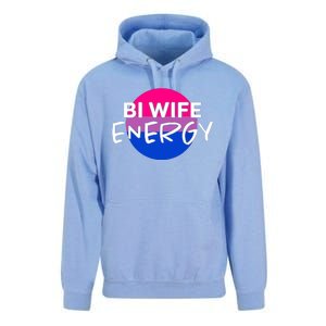 Bi Wife Energy Bisexual Pride Bisexual Flag Bi Pride Unisex Surf Hoodie