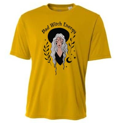 Bad Witch Energy Witchy Halloween Witchcore Cute Gift Cooling Performance Crew T-Shirt