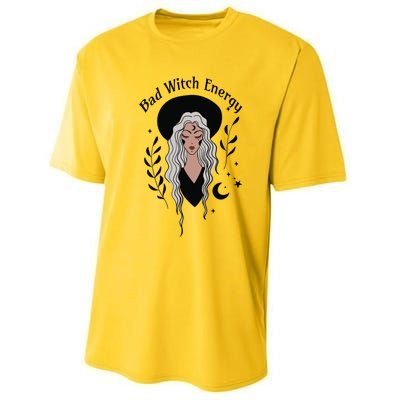 Bad Witch Energy Witchy Halloween Witchcore Cute Gift Performance Sprint T-Shirt