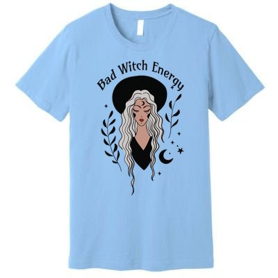 Bad Witch Energy Witchy Halloween Witchcore Cute Gift Premium T-Shirt