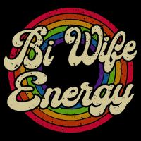 Bi Wife Energy LGBTQ Retro Vintage Tank Top