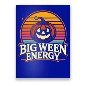 Big Ween Energy Carved Pumpkins Poster