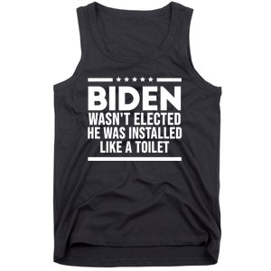 Biden Wasn’t Elected He Was Installed Like A Toilet Tank Top