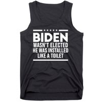 Biden Wasn’t Elected He Was Installed Like A Toilet Tank Top