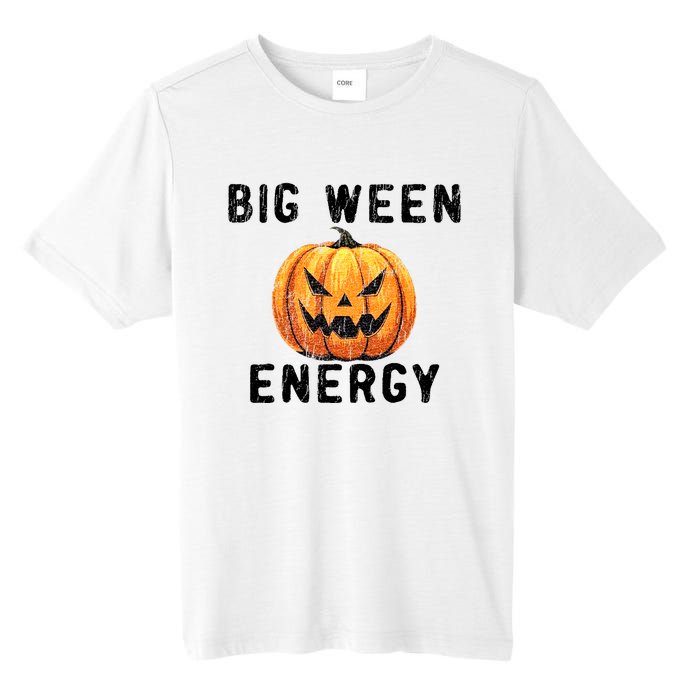 Big Ween Energy Spooky Pumpkin Face Halloween Tall Fusion ChromaSoft Performance T-Shirt