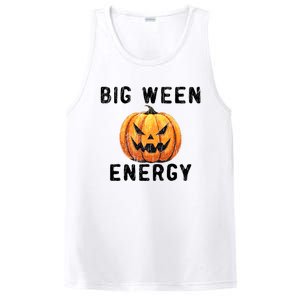 Big Ween Energy Spooky Pumpkin Face Halloween PosiCharge Competitor Tank