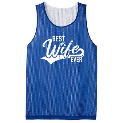 Best Wife Ever Gift Mesh Reversible Basketball Jersey Tank