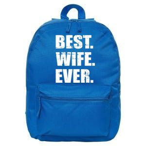 Best Wife Ever Gift 16 in Basic Backpack