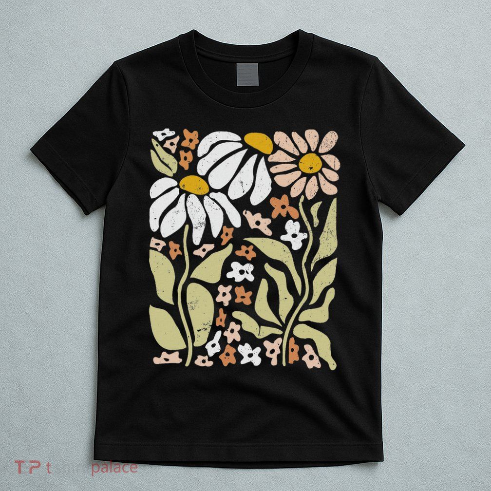 Boho Wildflowers Floral Nature Flower T-Shirt