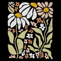 Boho Wildflowers Floral Nature Flower Visor