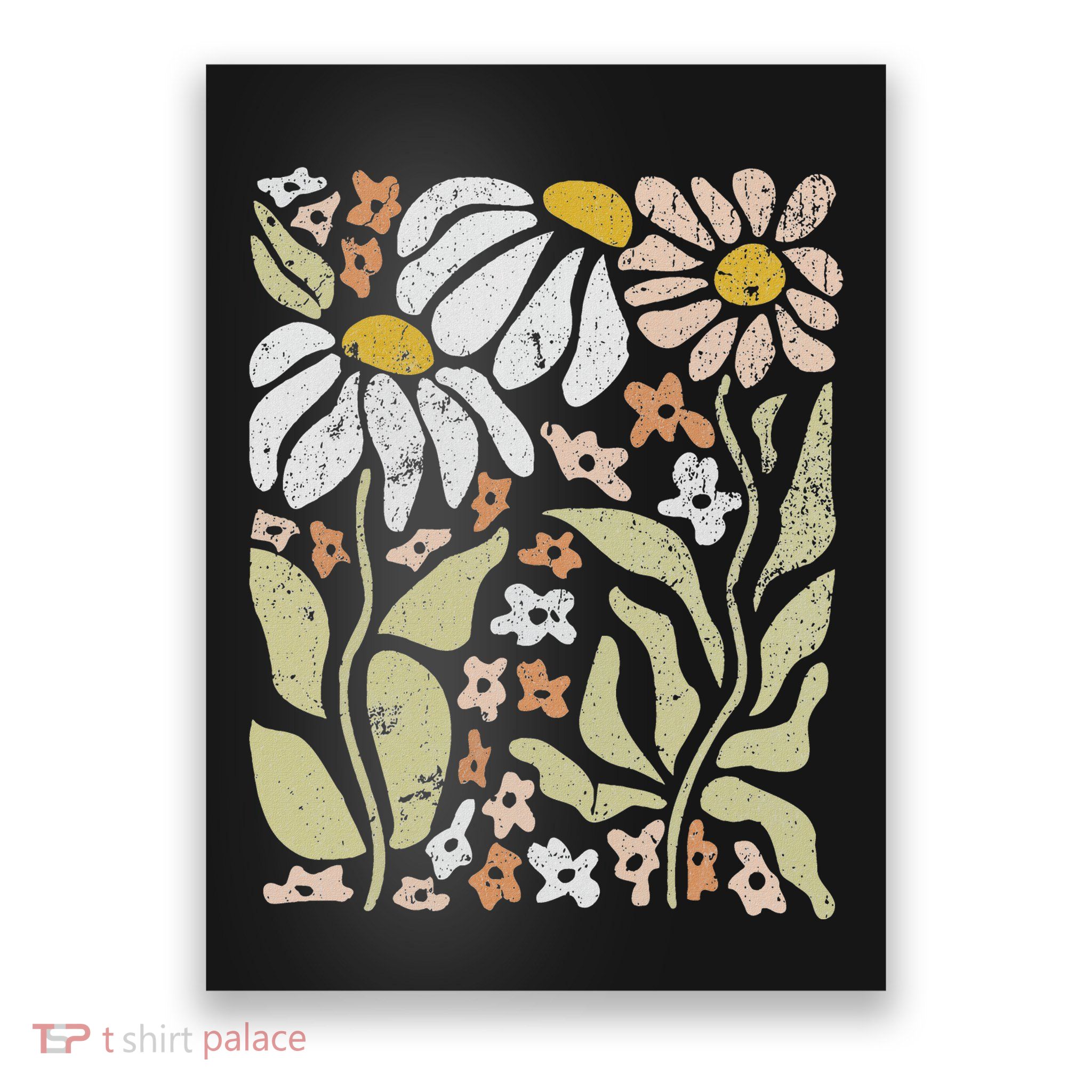 Boho Wildflowers Floral Nature Flower For Women Nature Lover Poster