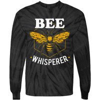 Bee Whisperer Funny Beekeeping & Beekeeper Tie-Dye Long Sleeve Shirt