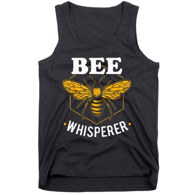 Bee Whisperer Funny Beekeeping & Beekeeper Tank Top