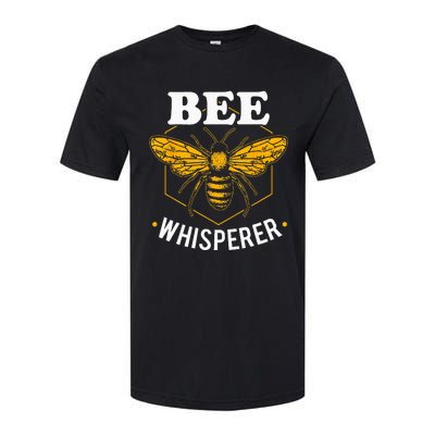 Bee Whisperer Funny Beekeeping & Beekeeper Softstyle CVC T-Shirt