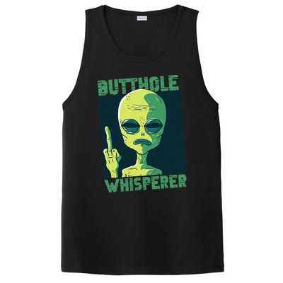 Butthole Whisperer Funny Aliens Sarcastic Adult Humour PosiCharge Competitor Tank