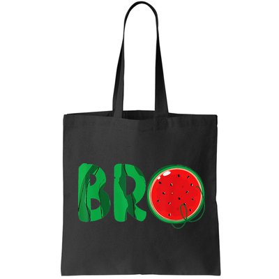 Bro Watermelon Funny Matching Family Summer Fruit Brother Bag