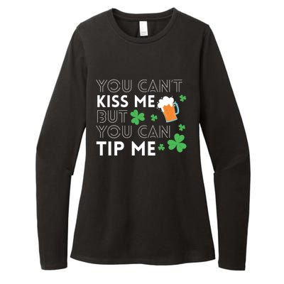 Bartender Waiter Funny St Patrick's Day Waitress Server Gift Womens CVC Long Sleeve Shirt