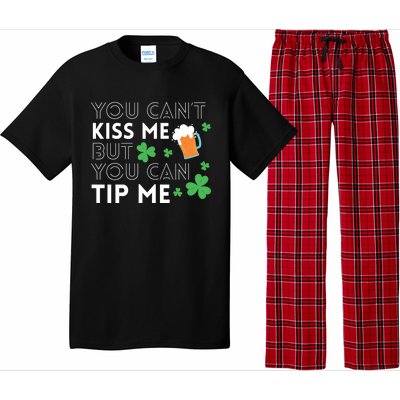 Bartender Waiter Funny St Patrick's Day Waitress Server Gift Pajama Set