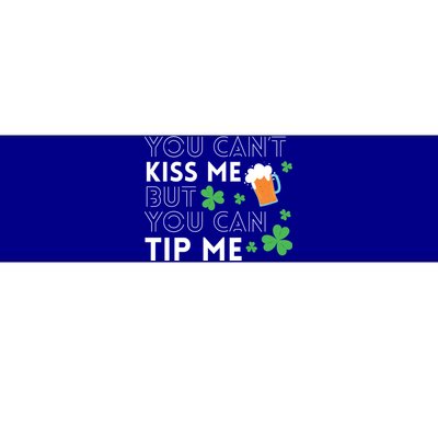 Bartender Waiter Funny St Patrick's Day Waitress Server Gift Bumper Sticker