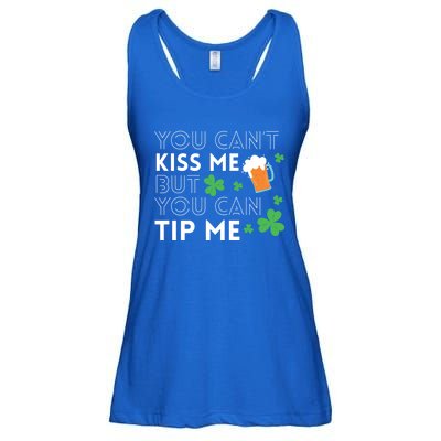 Bartender Waiter Funny St Patrick's Day Waitress Server Gift Ladies Essential Flowy Tank