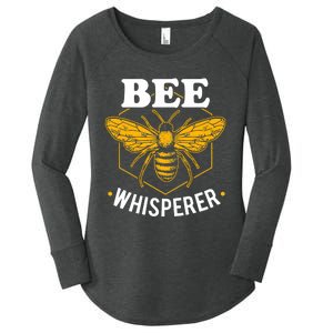 Bee Whisperer Funny Beekeeping & Beekeeper Women's Perfect Tri Tunic Long Sleeve Shirt