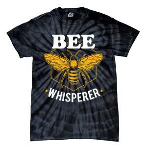 Bee Whisperer Funny Beekeeping & Beekeeper Tie-Dye T-Shirt