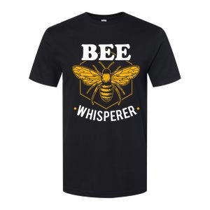 Bee Whisperer Funny Beekeeping & Beekeeper Softstyle CVC T-Shirt