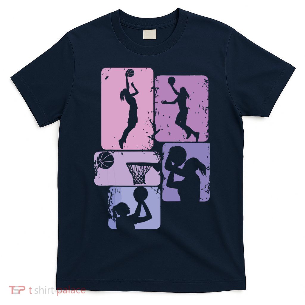 Basketball Women, Female Basketball Player T-Shirt