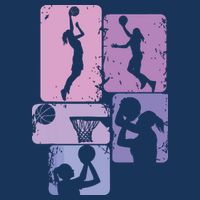 Basketball Women, Female Basketball Player T-Shirt