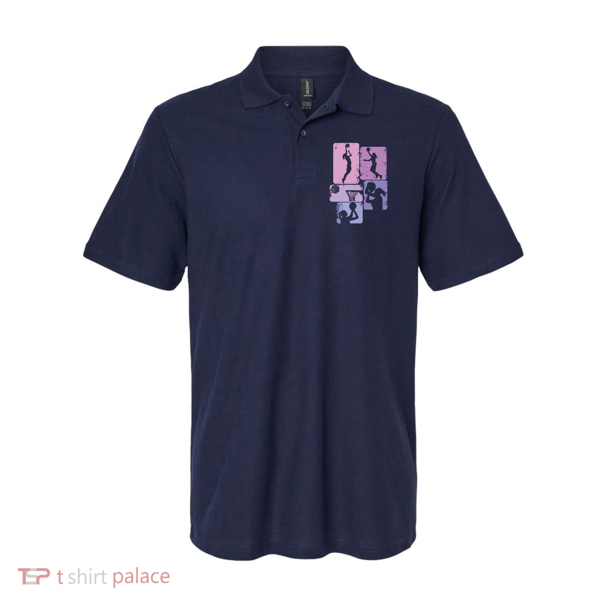 Basketball Women, Female Basketball Player Polo