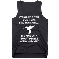 Bird Watching Funny Bird Watcher Smart People Tank Top