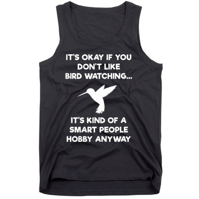 Bird Watching Funny Bird Watcher Smart People Tank Top