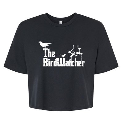 Bird Watching Funny Bird Watcher Bella+Canvas Jersey Crop Tee