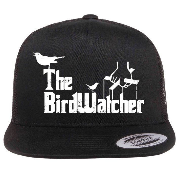 Bird Watching Funny Bird Watcher Flat Bill Trucker Hat