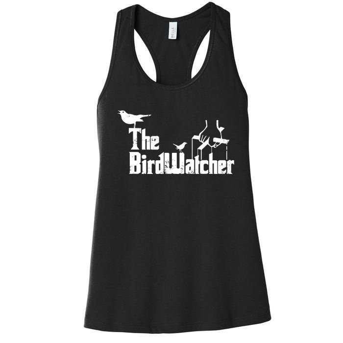 Bird Watching Funny Bird Watcher Women's Racerback Tank