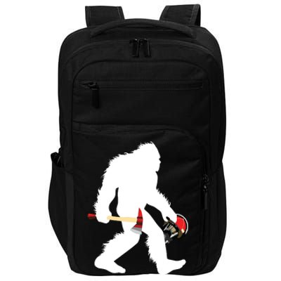 Bigfoot Wildland Firefighter Woodland Sasquatch Fireman Impact Tech Backpack