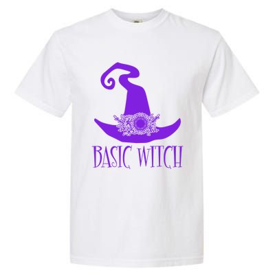 Basic Witch Funny Halloween Costume Gift Garment-Dyed Heavyweight T-Shirt