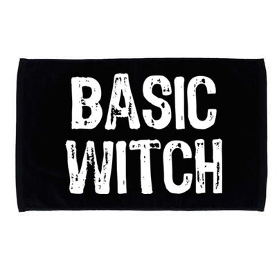 Basic Witch Funny Halloween Gift Microfiber Hand Towel