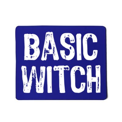 Basic Witch Funny Halloween Gift Mousepad