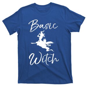 Basic Witch Funny Halloween Party Costume Funny Gift T-Shirt