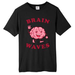 Brain Waves Funny Science Biology Tall Fusion ChromaSoft Performance T-Shirt